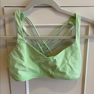Green lululemon bra